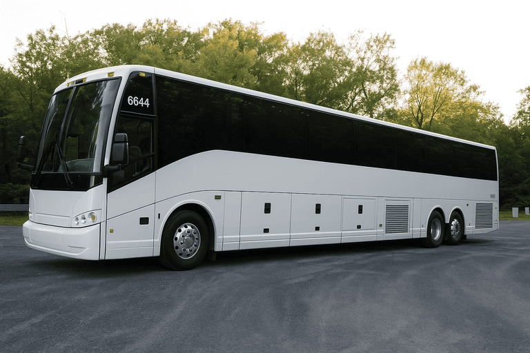 exterior of Avondale Coach Bus Service coach bus