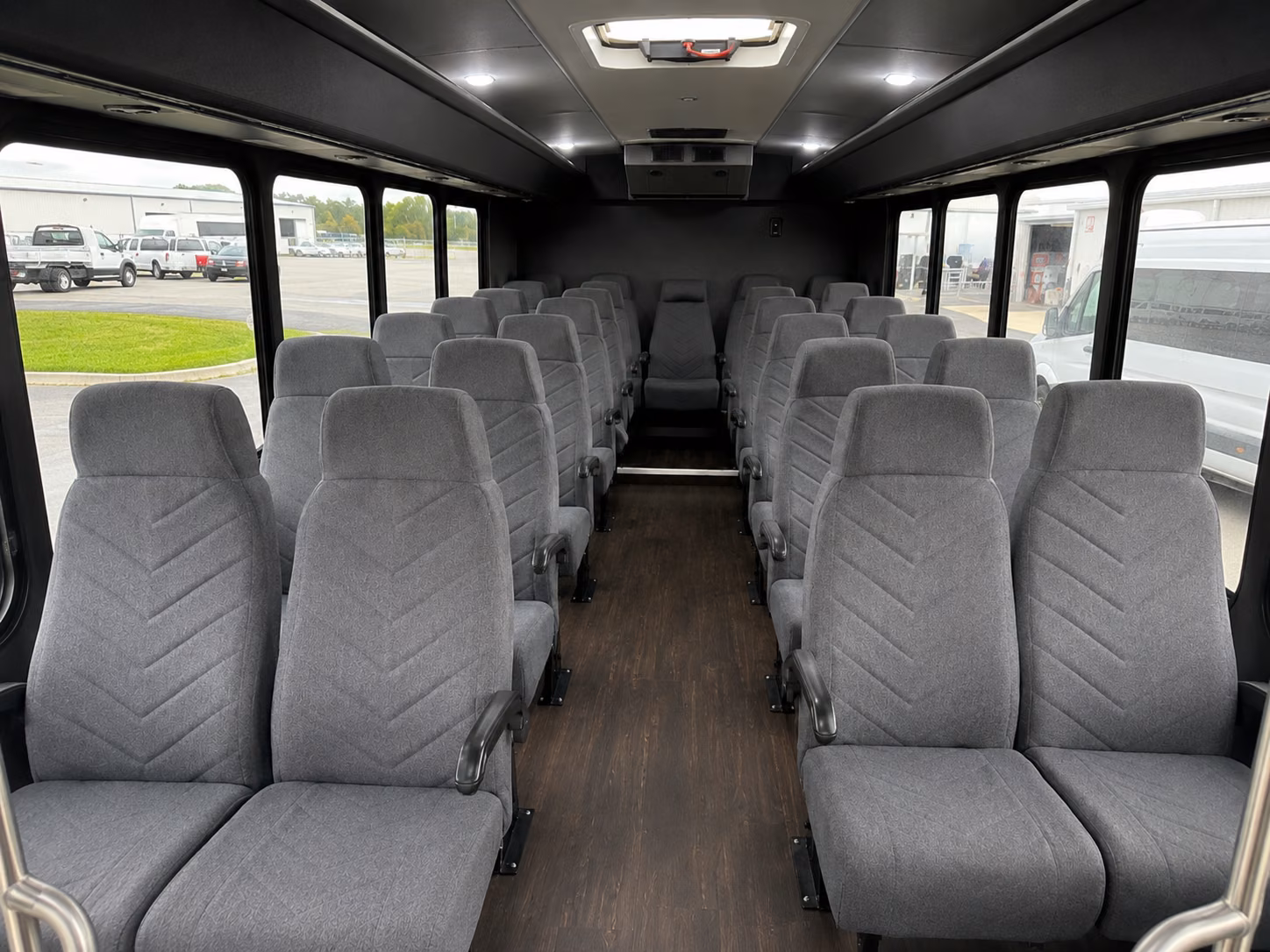 avondale 20 passenger minibus interior