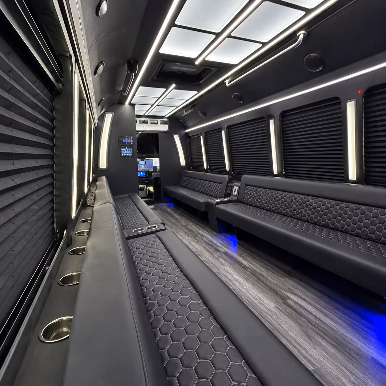 avondale party bus inside