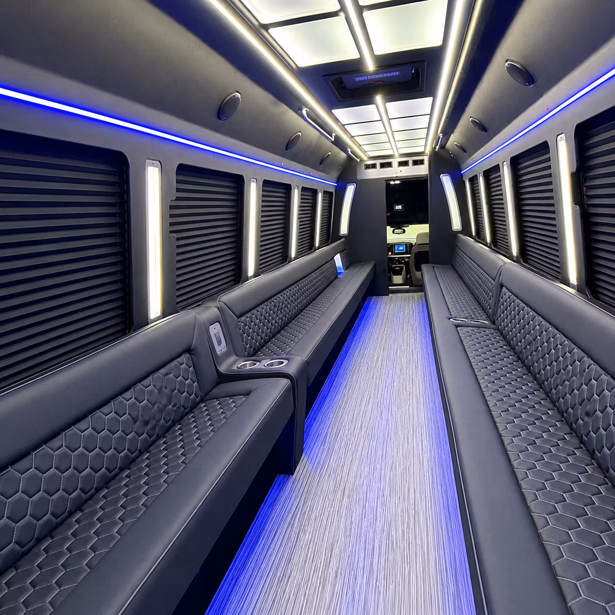 avondale party bus interior