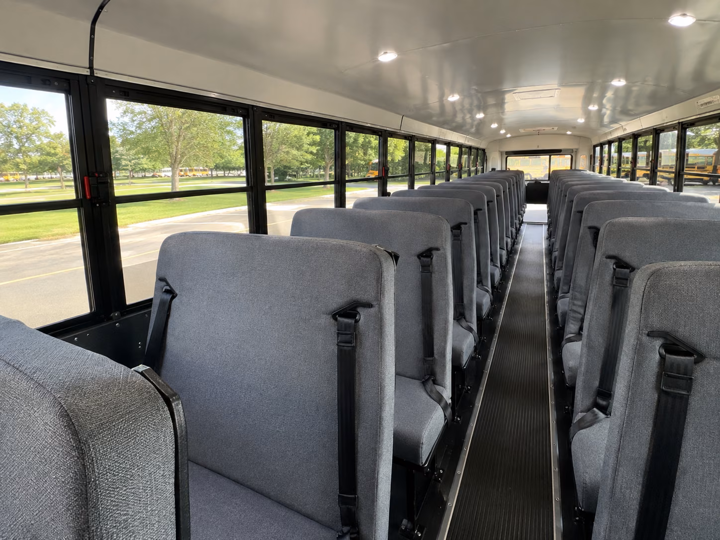avondale school bus inside