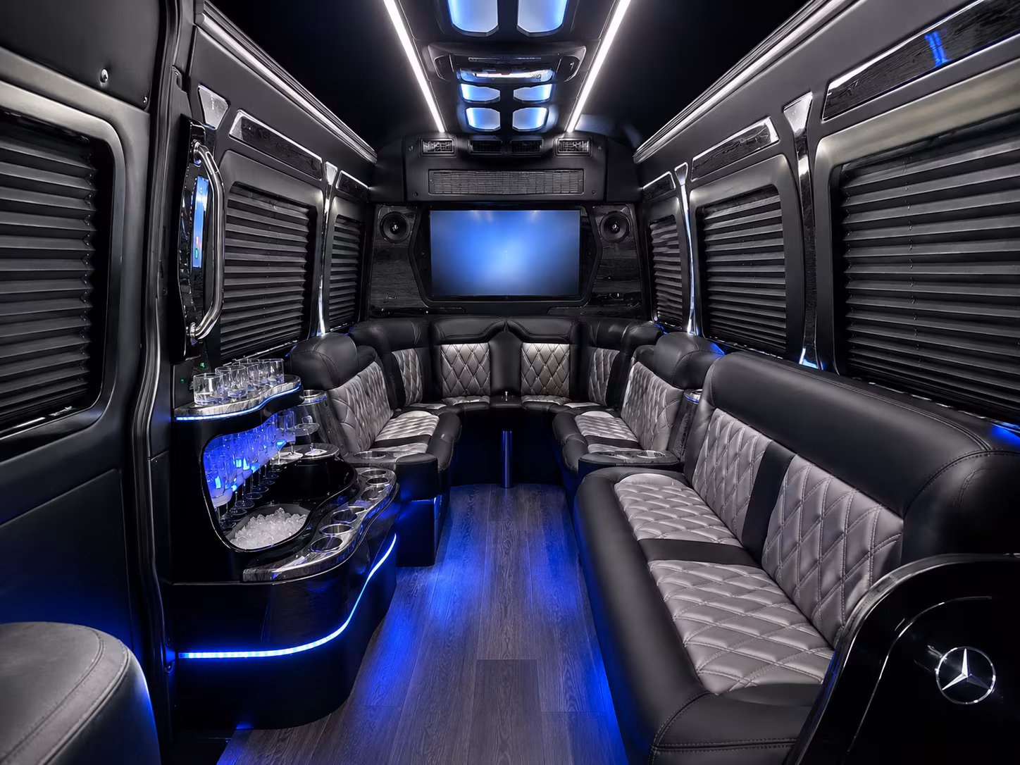 avondale sprinter limousine interior