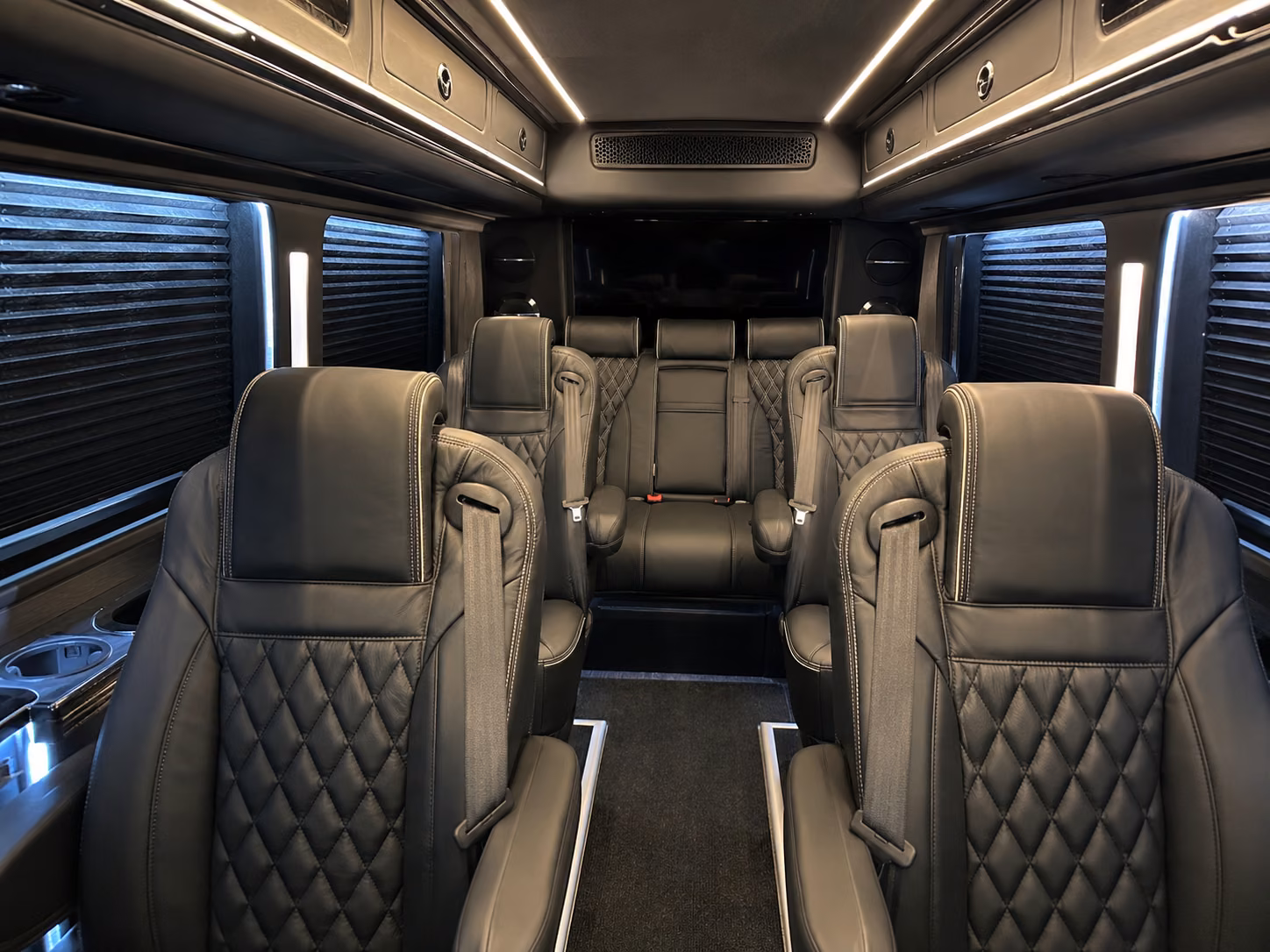 avondale sprinter van with driver inside