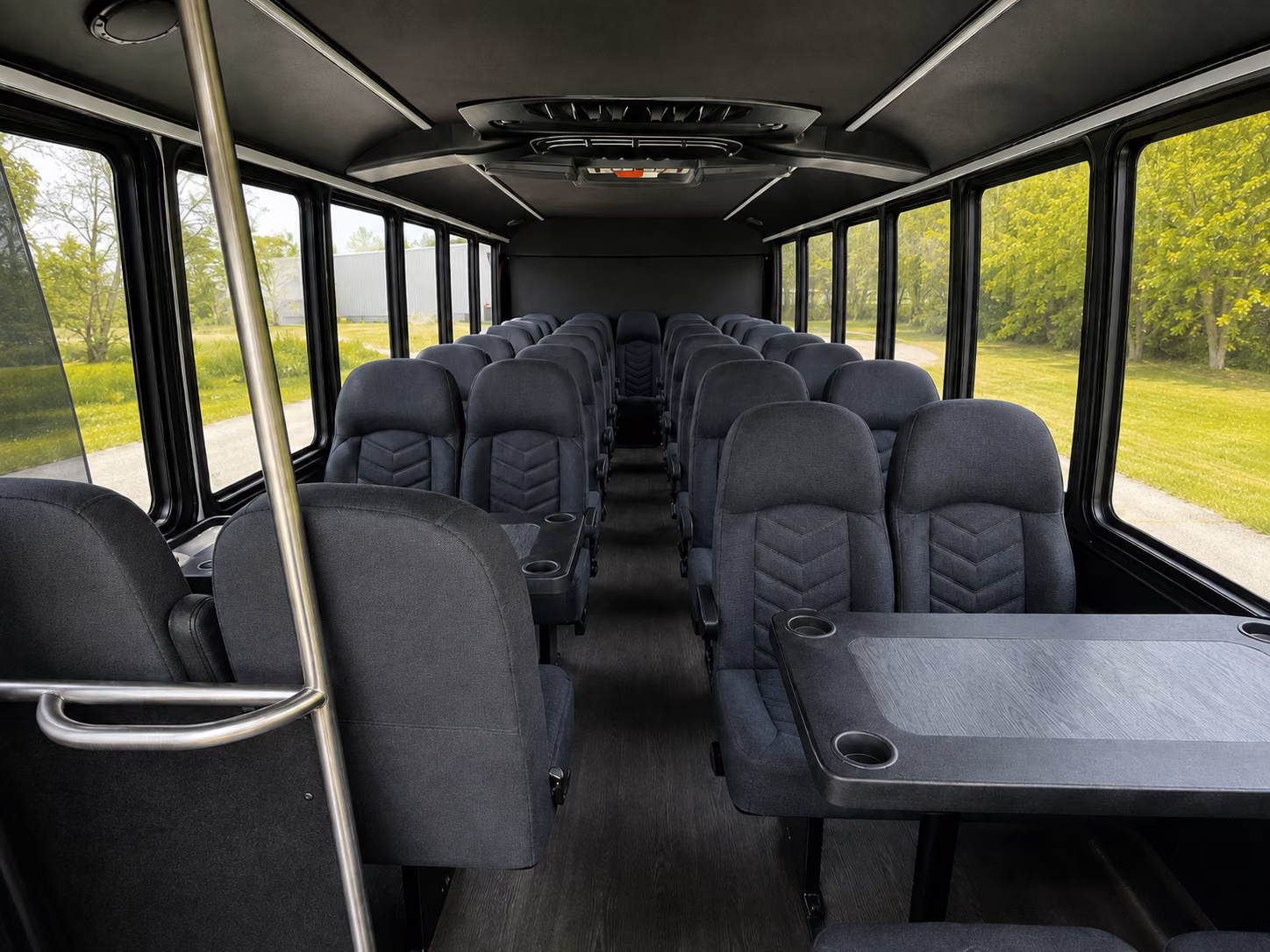 rehearsal dinner and day after brunch bus rentals in avondale